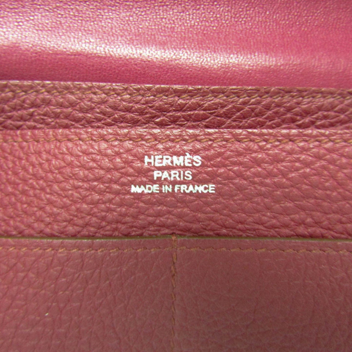 Hermès Dogon, Burgundy, Leather, wallet