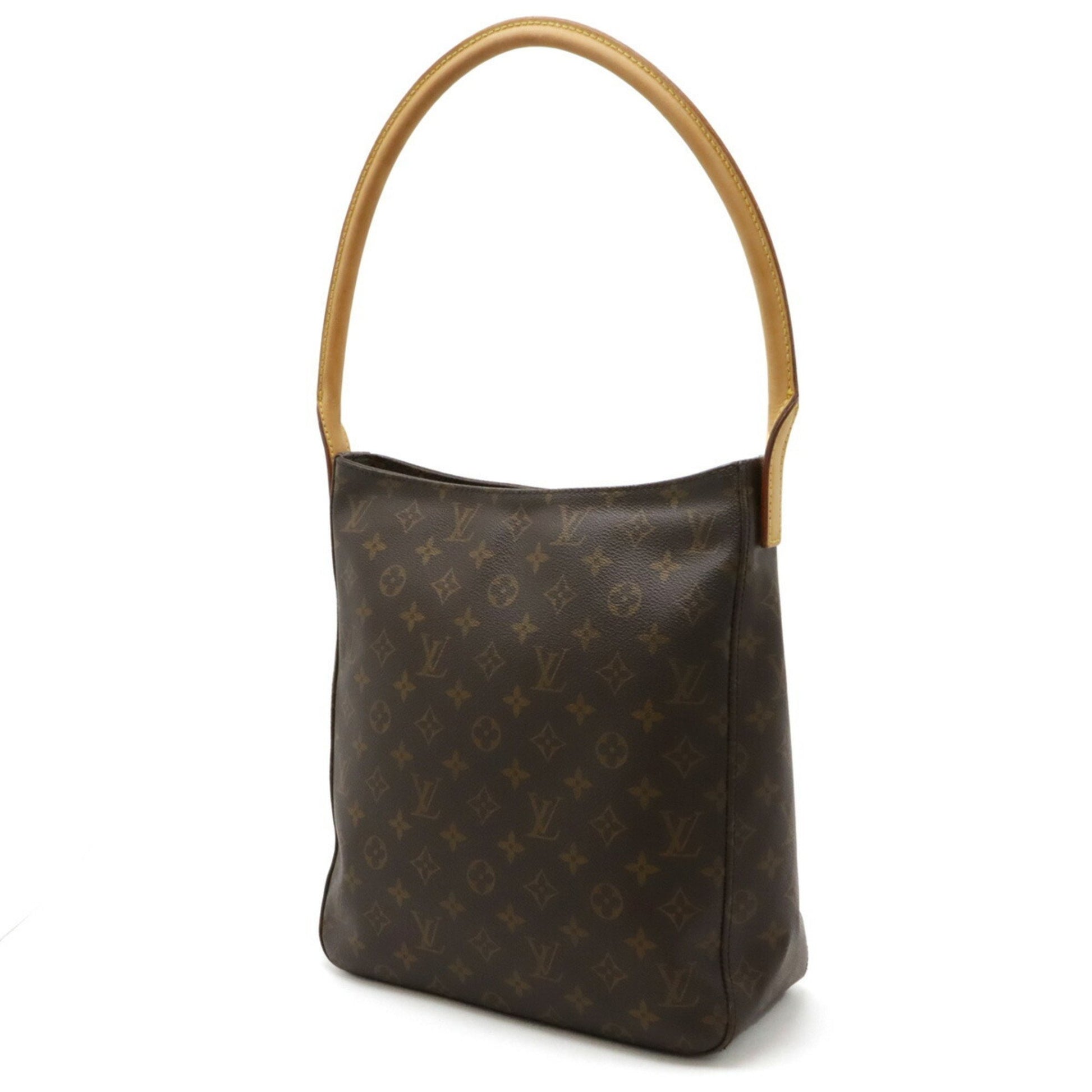 Louis Vuitton Looping GM, Brown, Canvas, shoulder