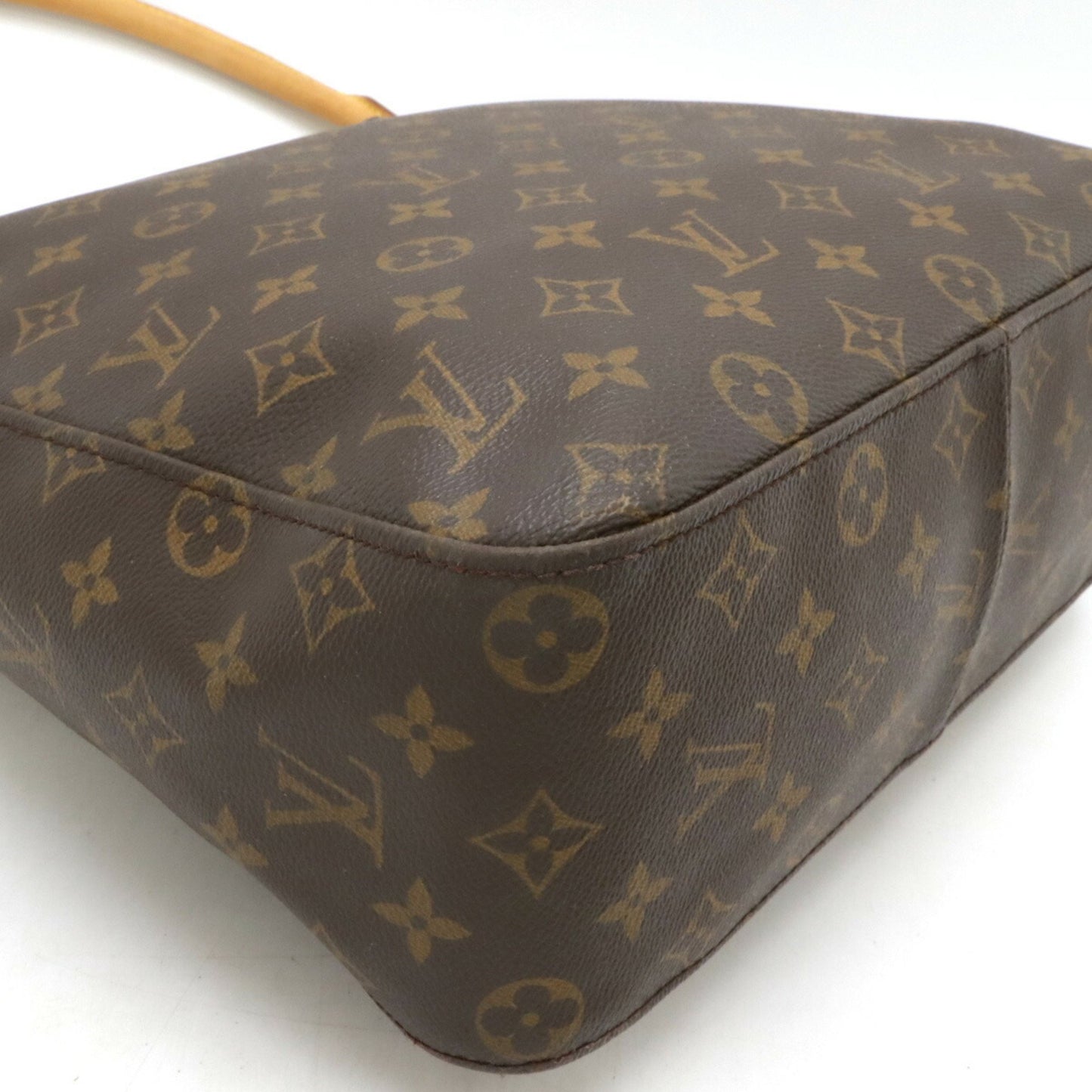 Louis Vuitton Looping GM, Brown, Canvas, shoulder