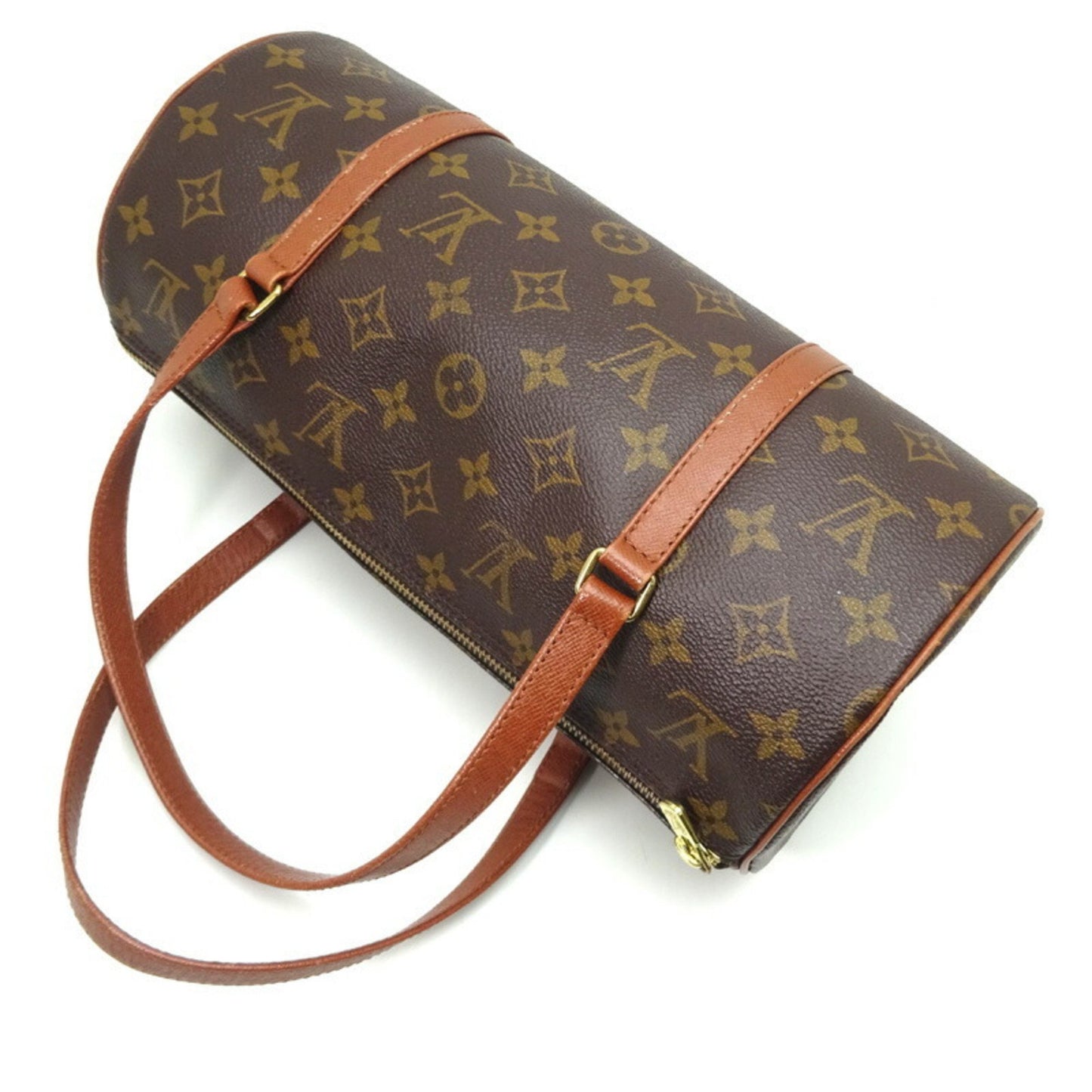 Louis Vuitton Papillon 30, Brown, Canvas, handbag