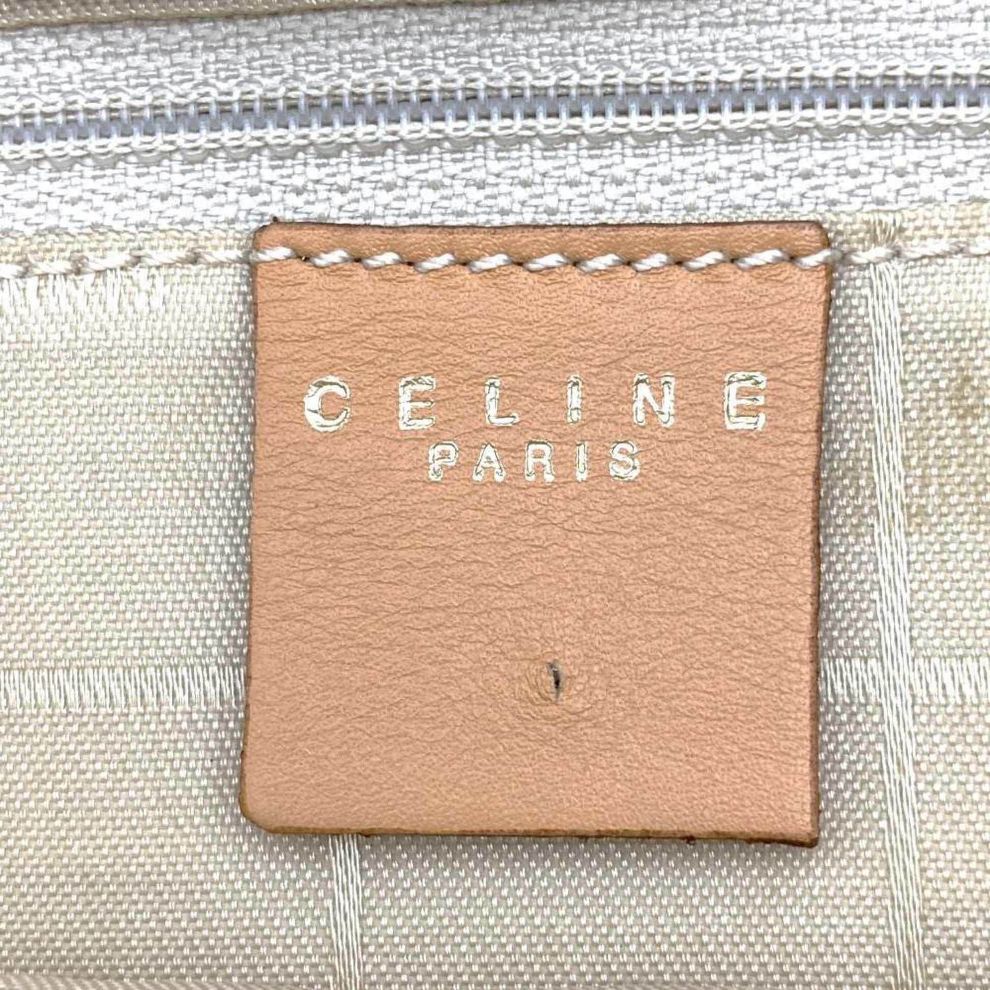 Céline -, Beige, Leather, tote