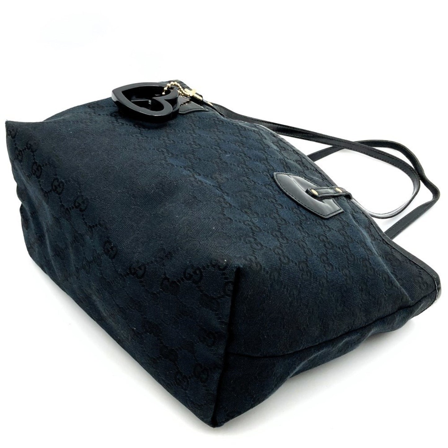 Gucci Jackie, Black, Canvas, tote