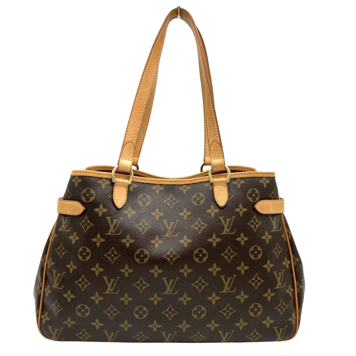 Louis Vuitton Batignolles, Brown, Canvas, tote