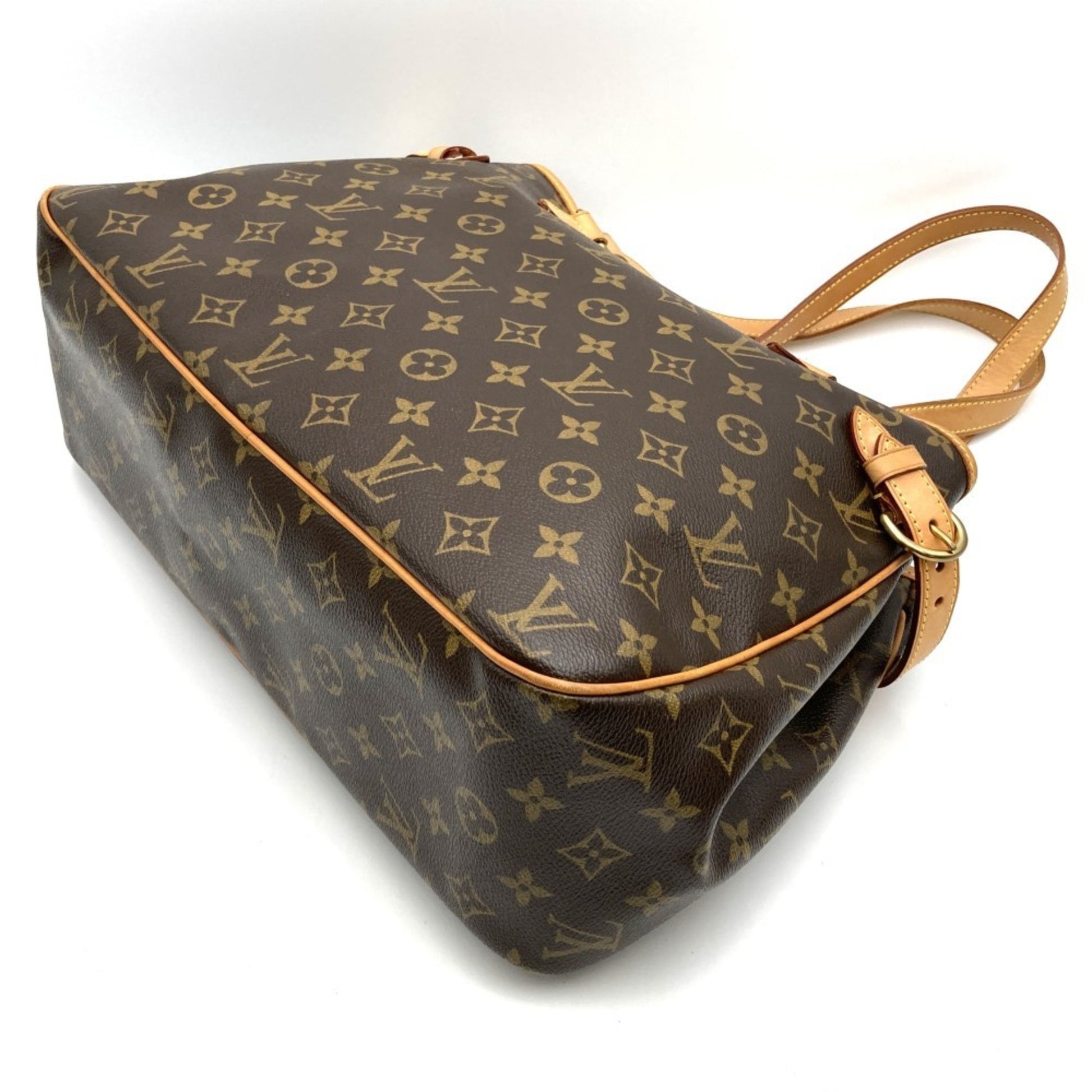 Louis Vuitton Batignolles, Brown, Canvas, tote