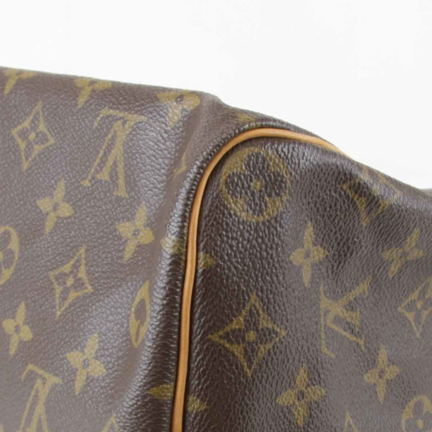 Louis Vuitton Speedy 35, Brown, Canvas, handbag