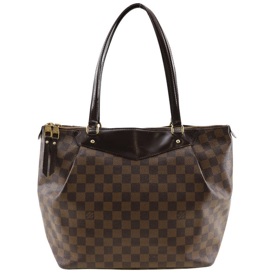 Louis Vuitton Westminster, Brown, Canvas, shoulder