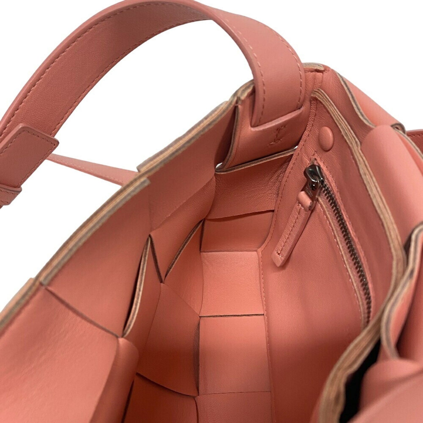 Bottega Veneta Cassette, Pink, Leather, shoulder