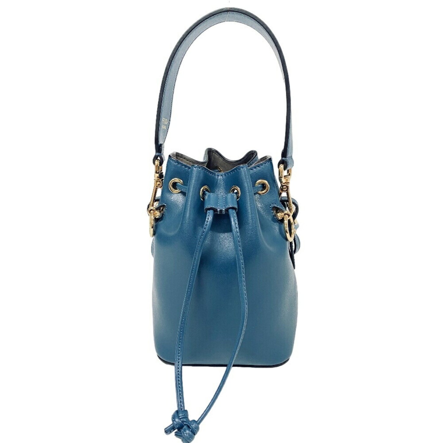 Fendi Mon Trésor, Blue, Leather, shoulder