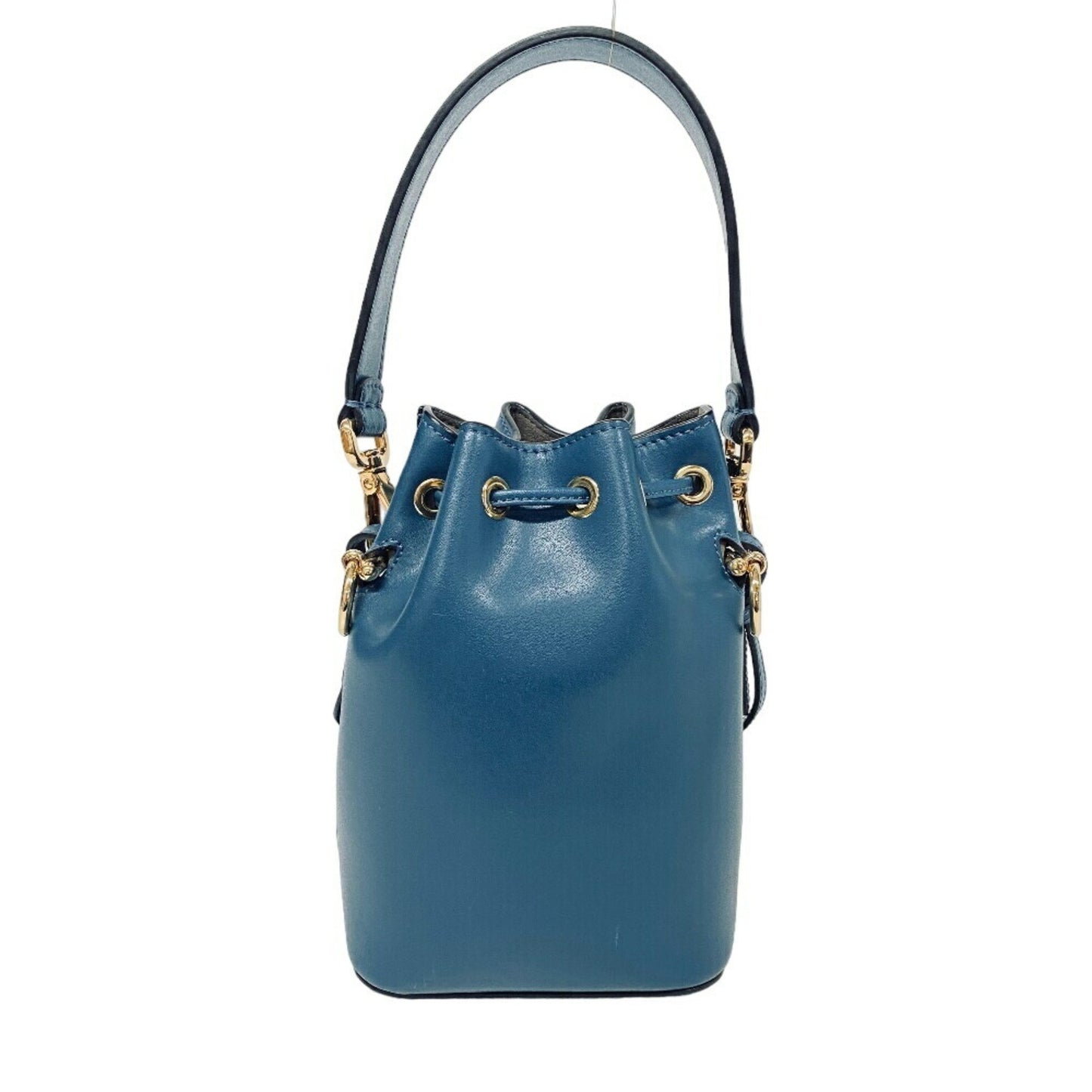 Fendi Mon Trésor, Blue, Leather, shoulder