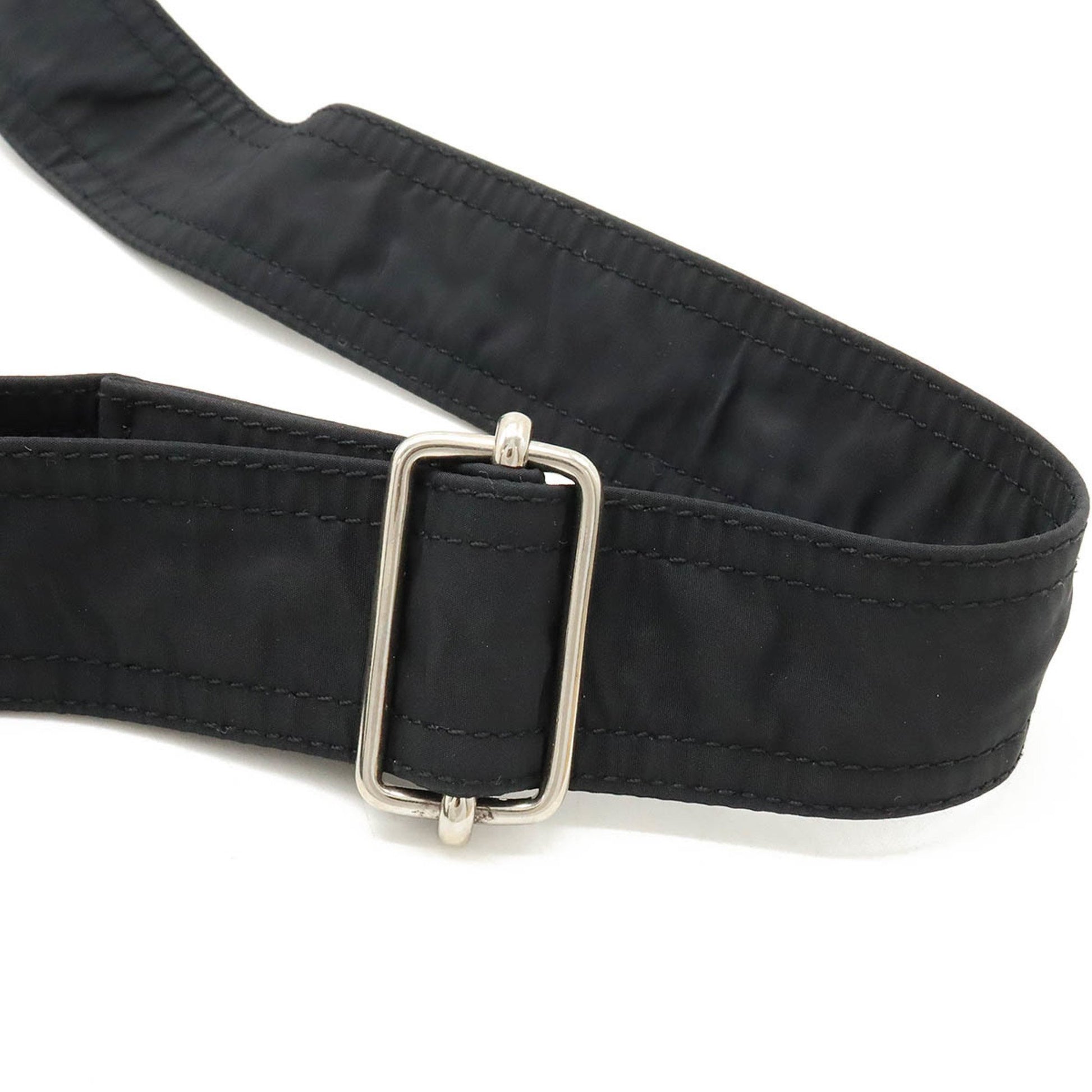 Hermès Acapulco, Black, Canvas, shoulder