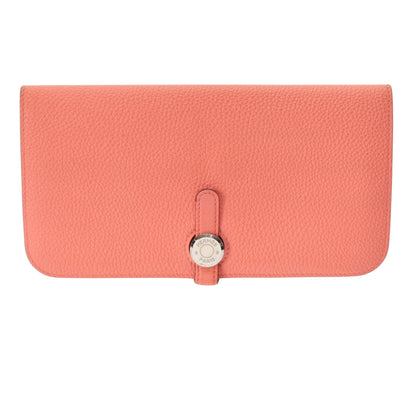Hermès Dogon, Pink, Leather, wallet