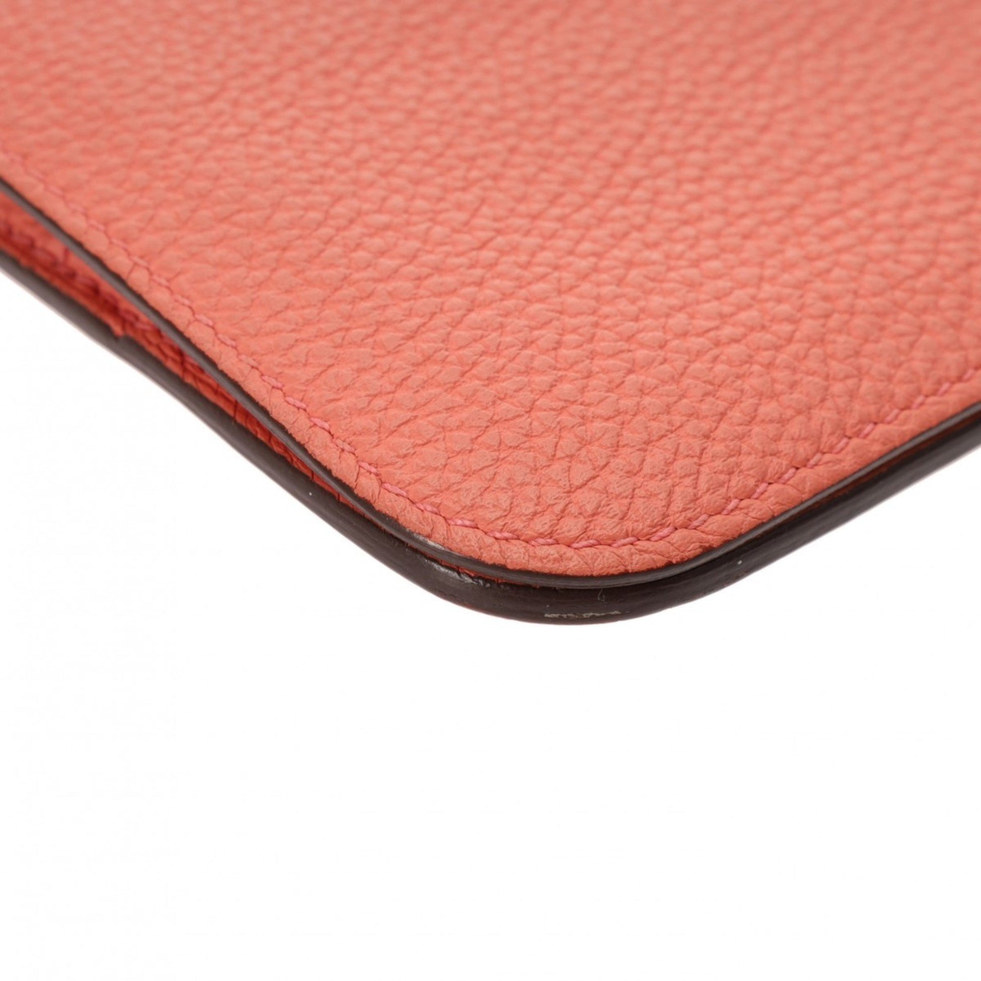 Hermès Dogon, Pink, Leather, wallet