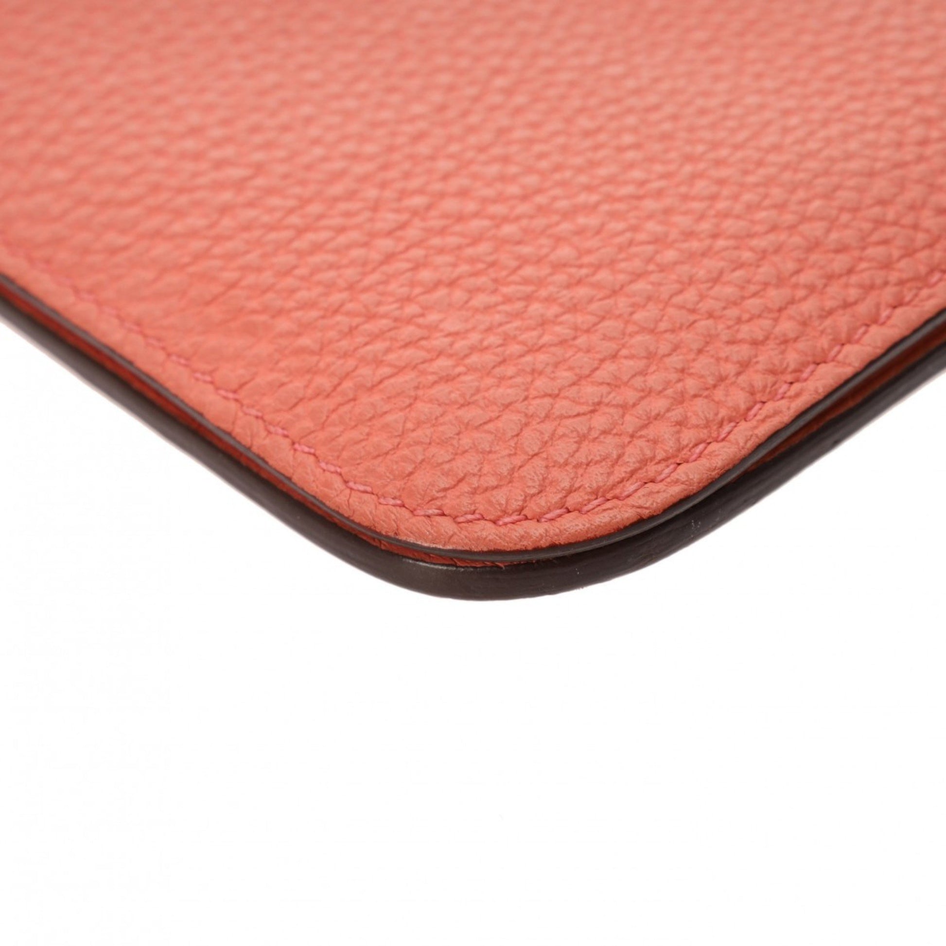 Hermès Dogon, Pink, Leather, wallet
