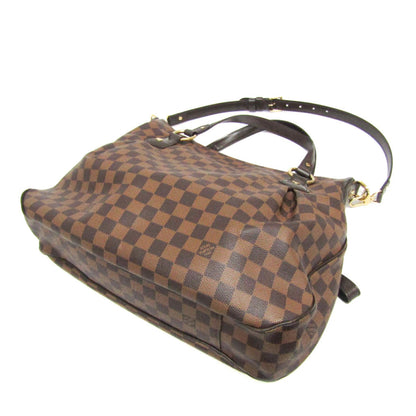 Louis Vuitton Evora, Brown, Canvas, shoulder