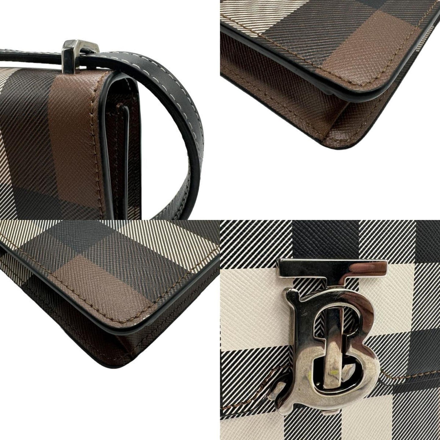 Burberry Nova Check, Multicolour, Canvas, shoulder