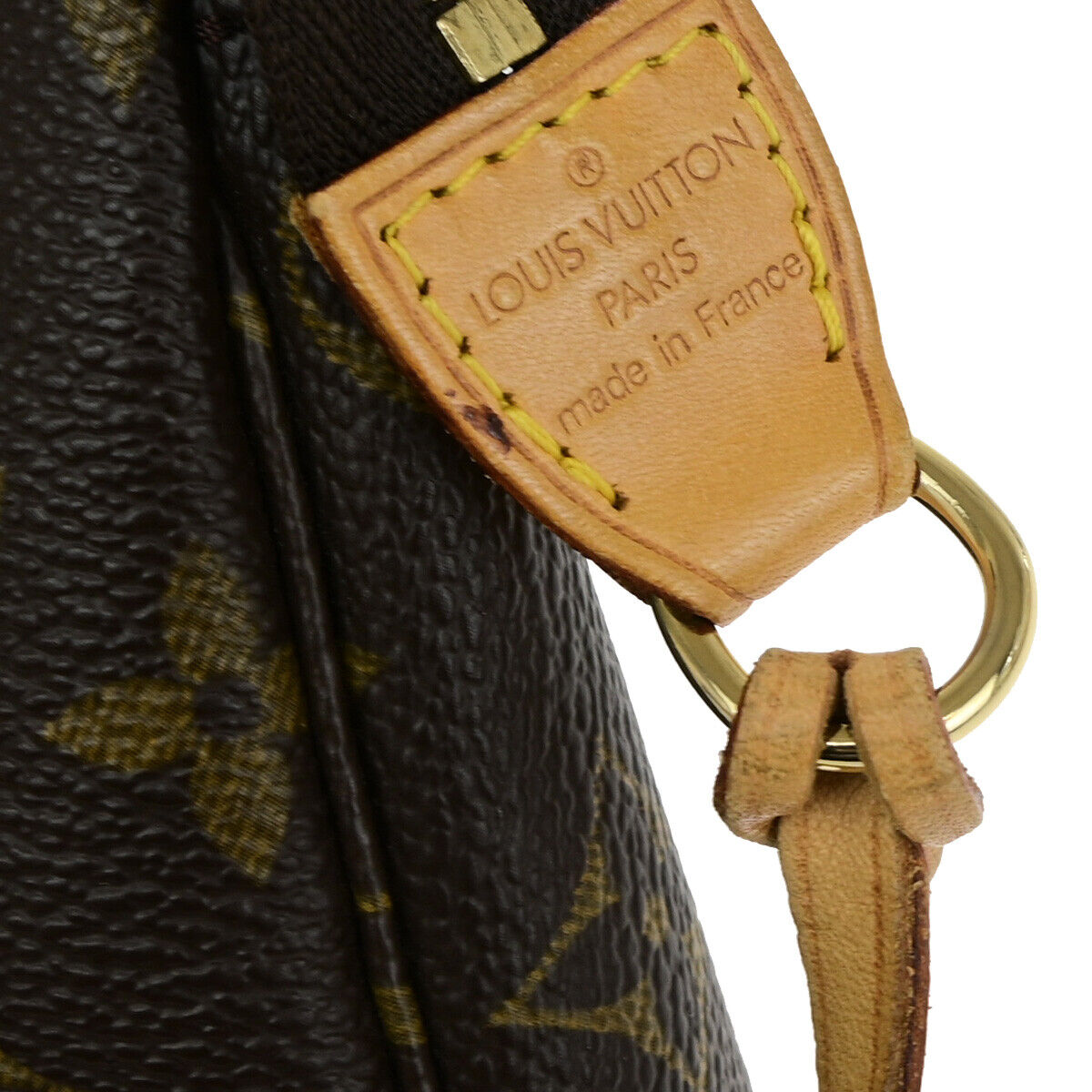 Louis Vuitton Pochette accessoires, Brown, Canvas, clutch