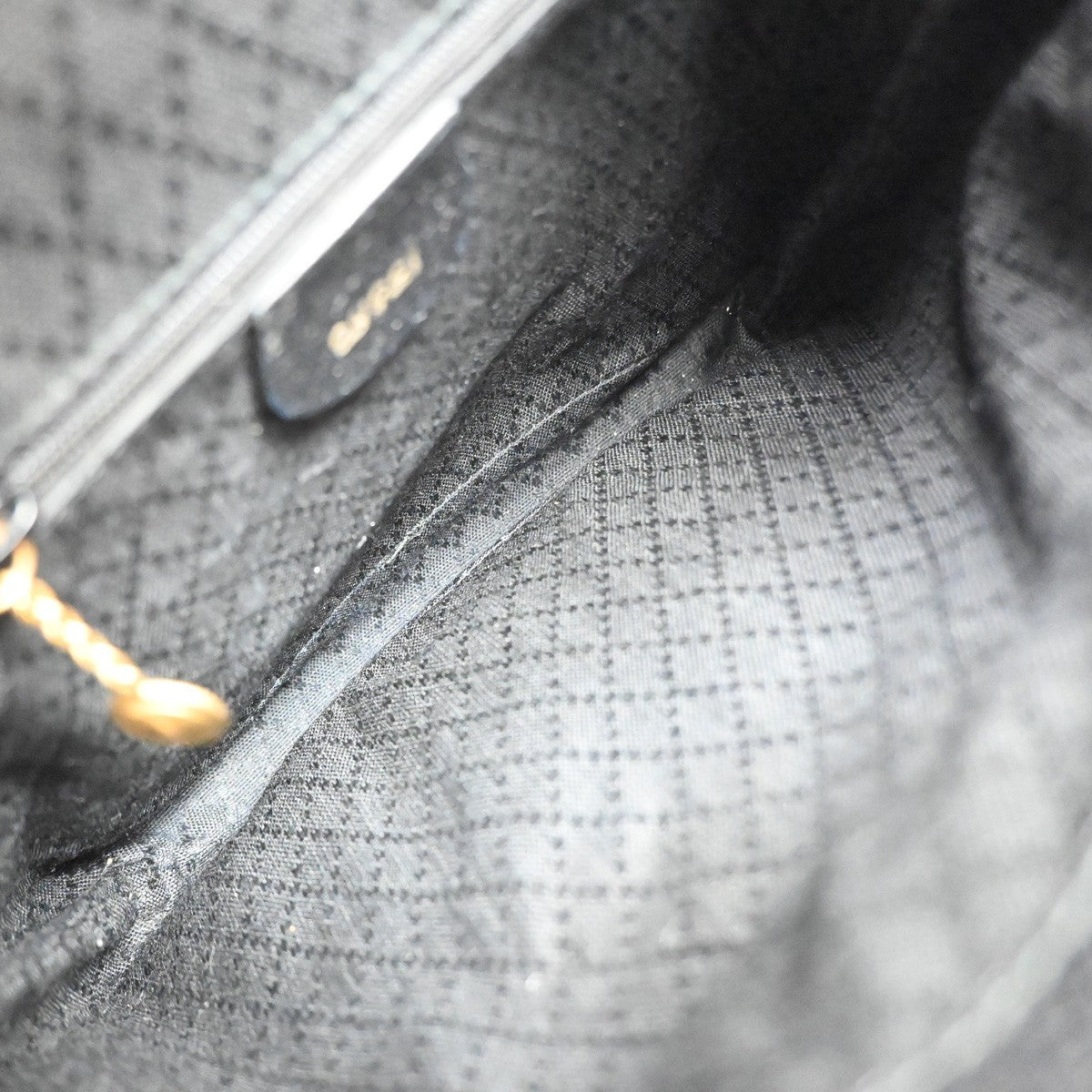 Gucci Vintage Bamboo Suede, Black, Suede, Backpack