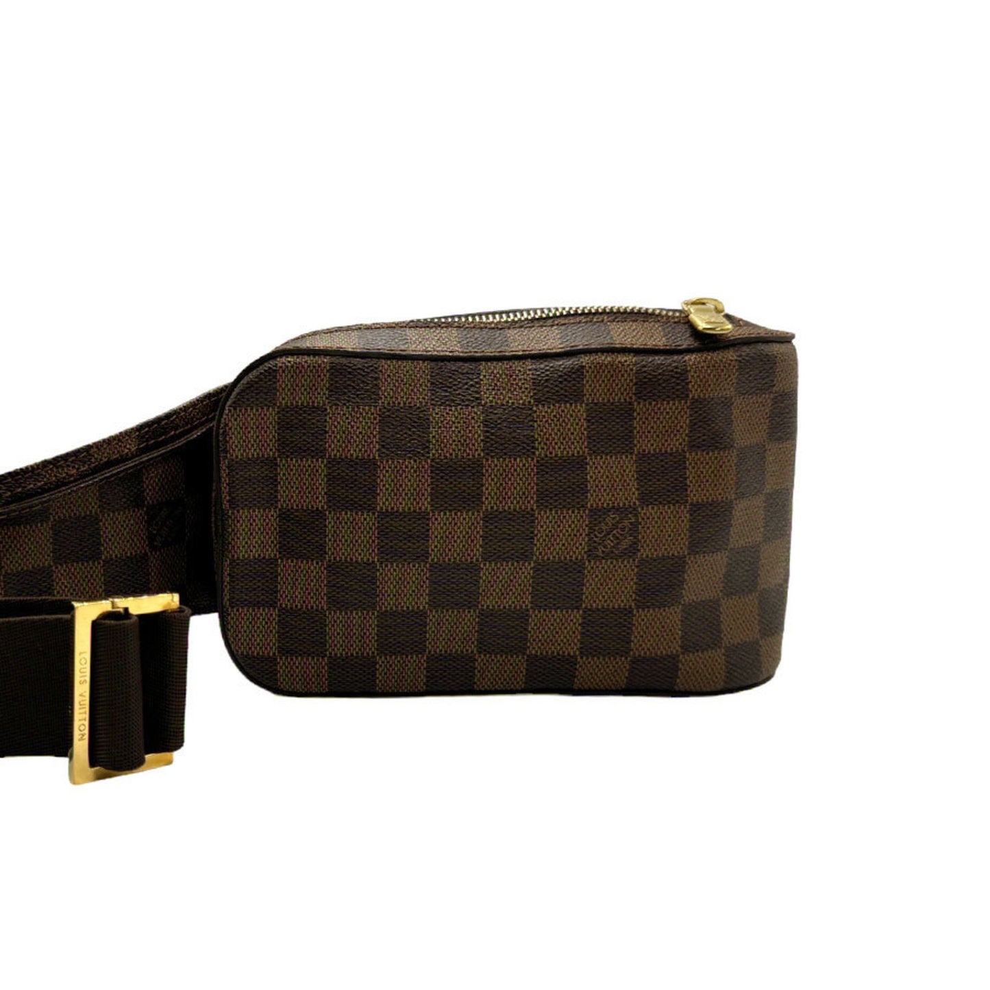 Louis Vuitton Geronimos, Brown, Canvas, shoulder