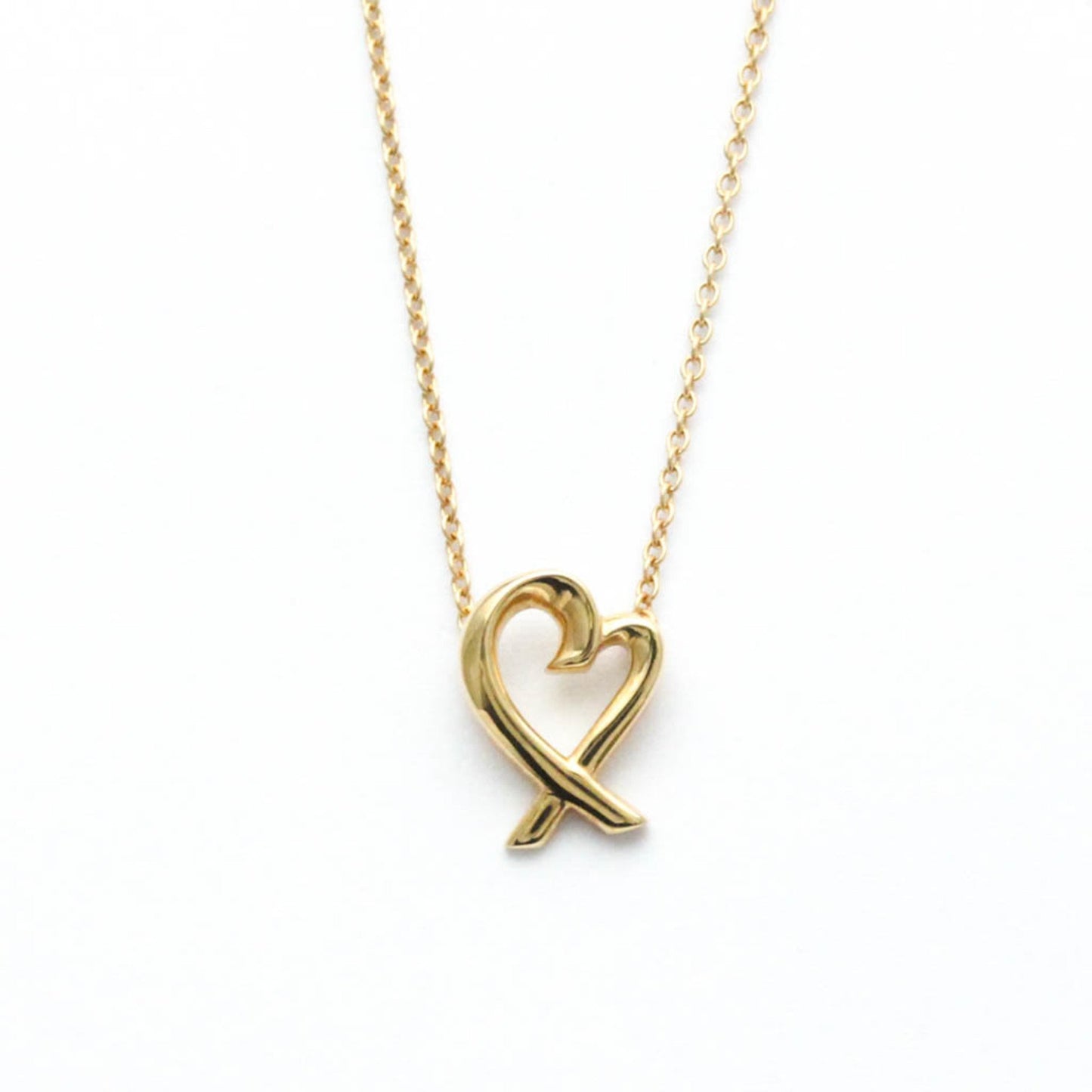 Tiffany & Co Loving heart, Gold, Rose Gold, necklace