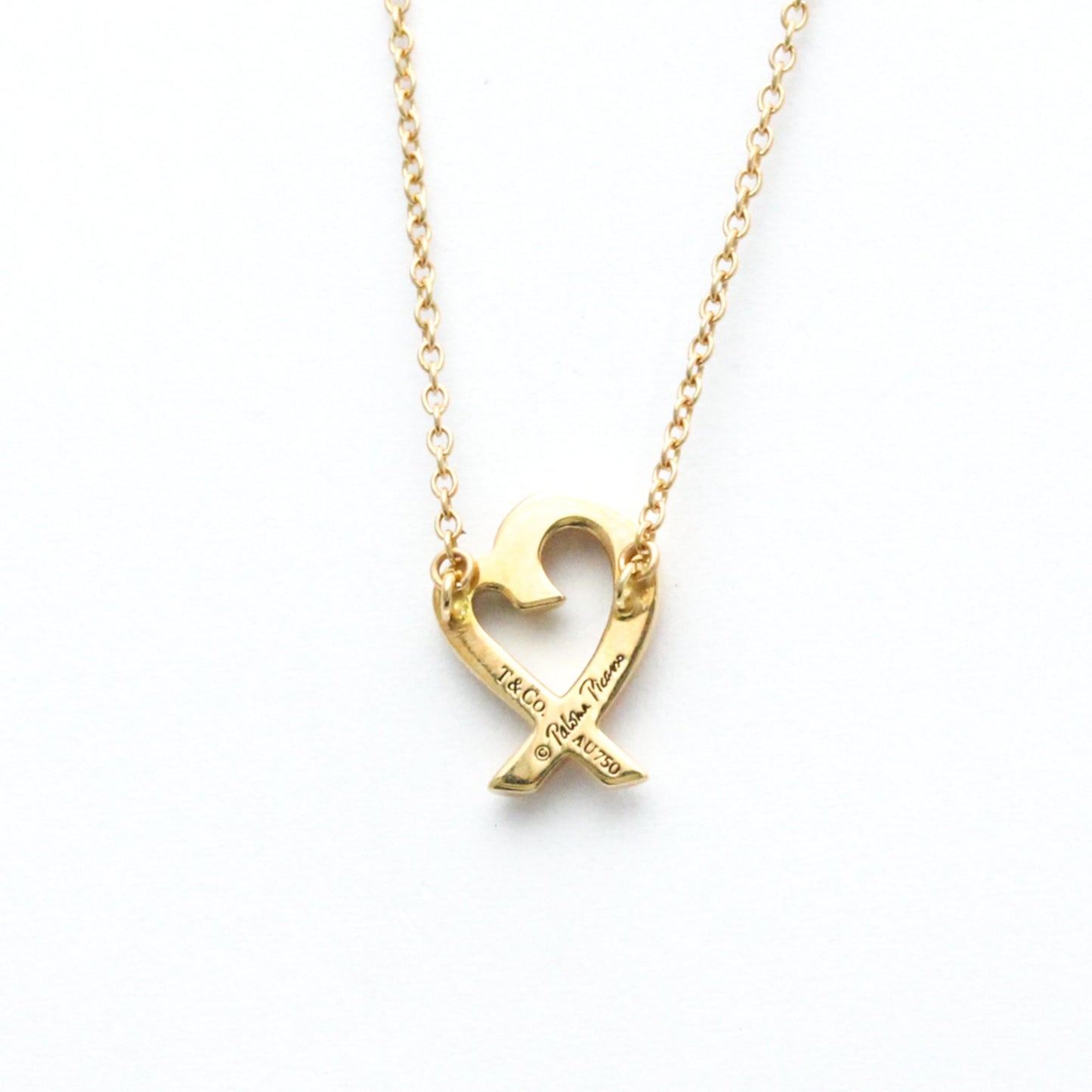 Tiffany & Co Loving heart, Gold, Rose Gold, necklace