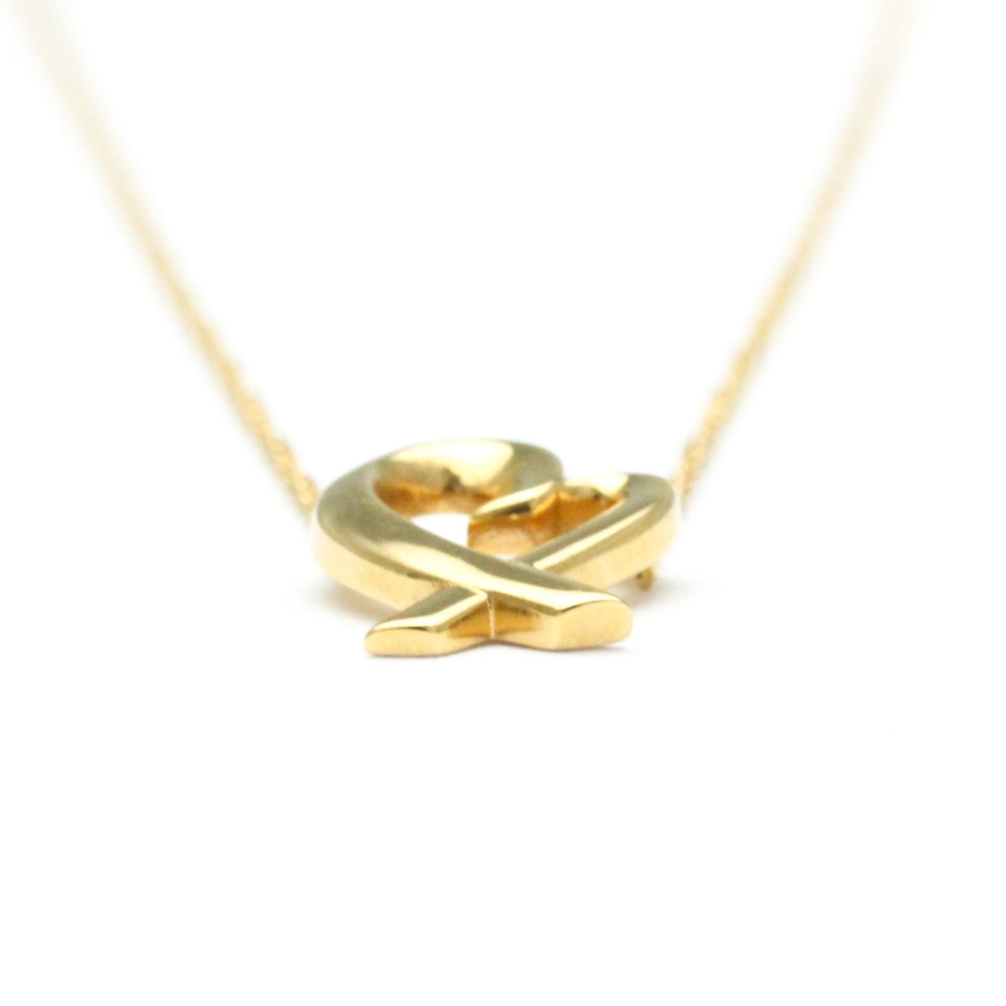 Tiffany & Co Loving heart, Gold, Rose Gold, necklace