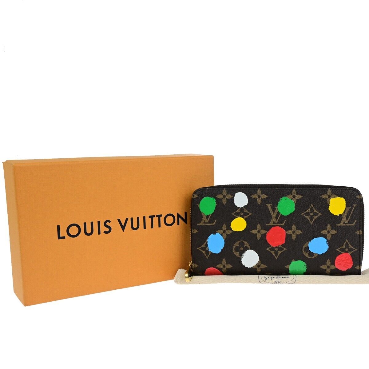 Louis Vuitton Zippy wallet, Brown, Canvas, wallet