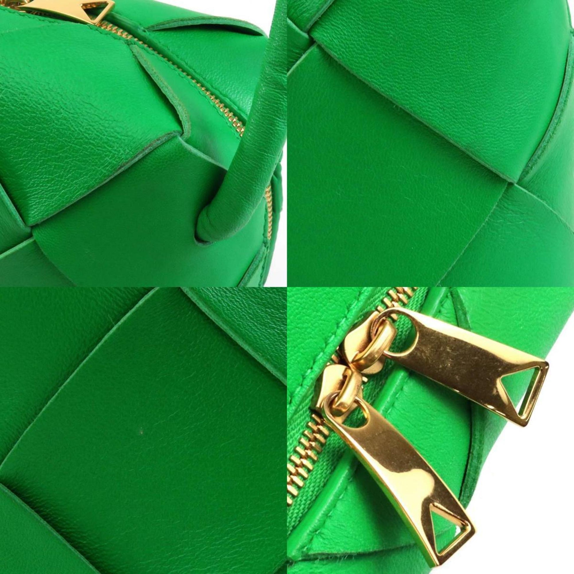 Bottega Veneta Cassette, Green, Leather, shopper