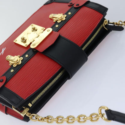 Louis Vuitton Trunk Clutch Epi Leather, Red, Leather, Shoulder Bag