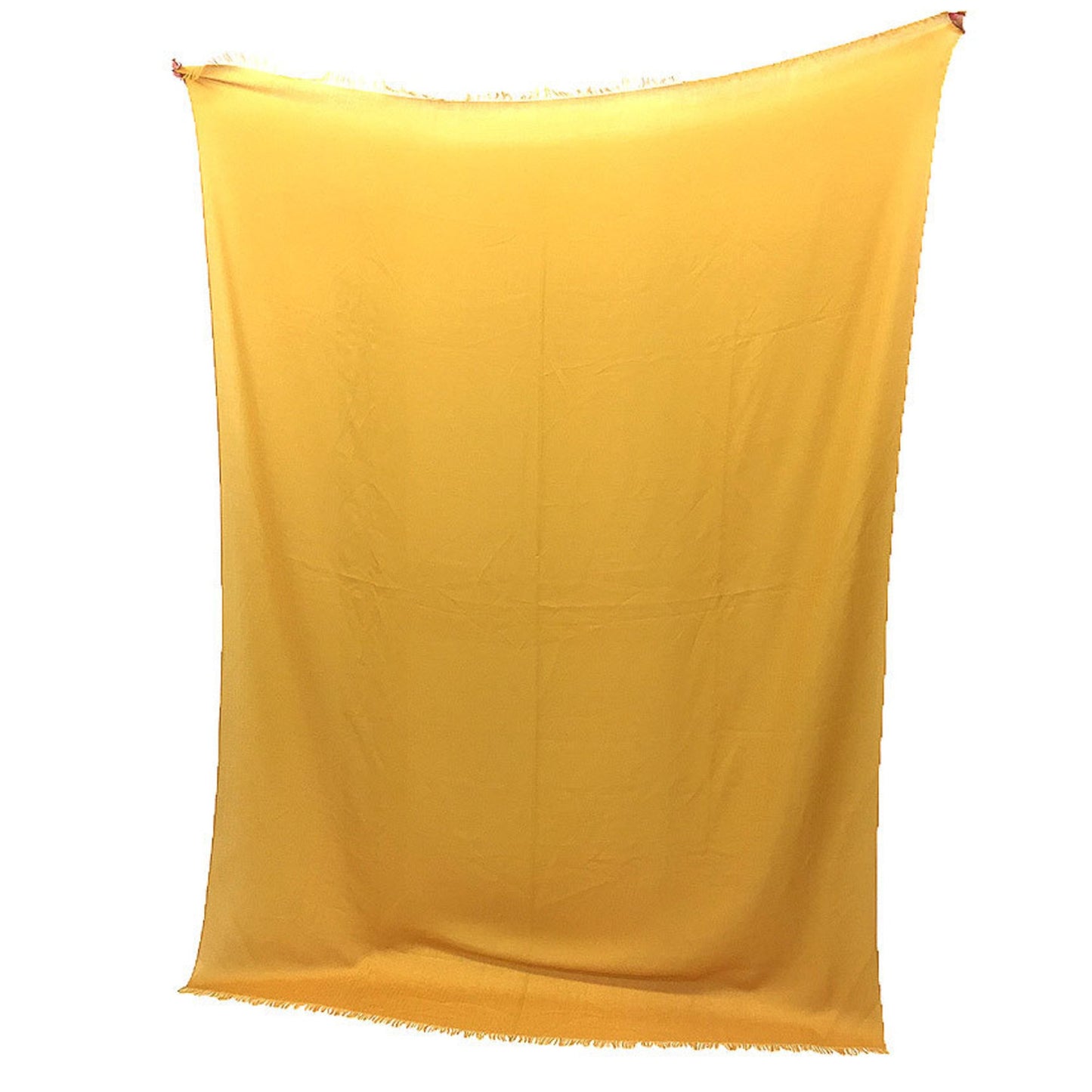 Hermès, Yellow, Cashmere, shawl