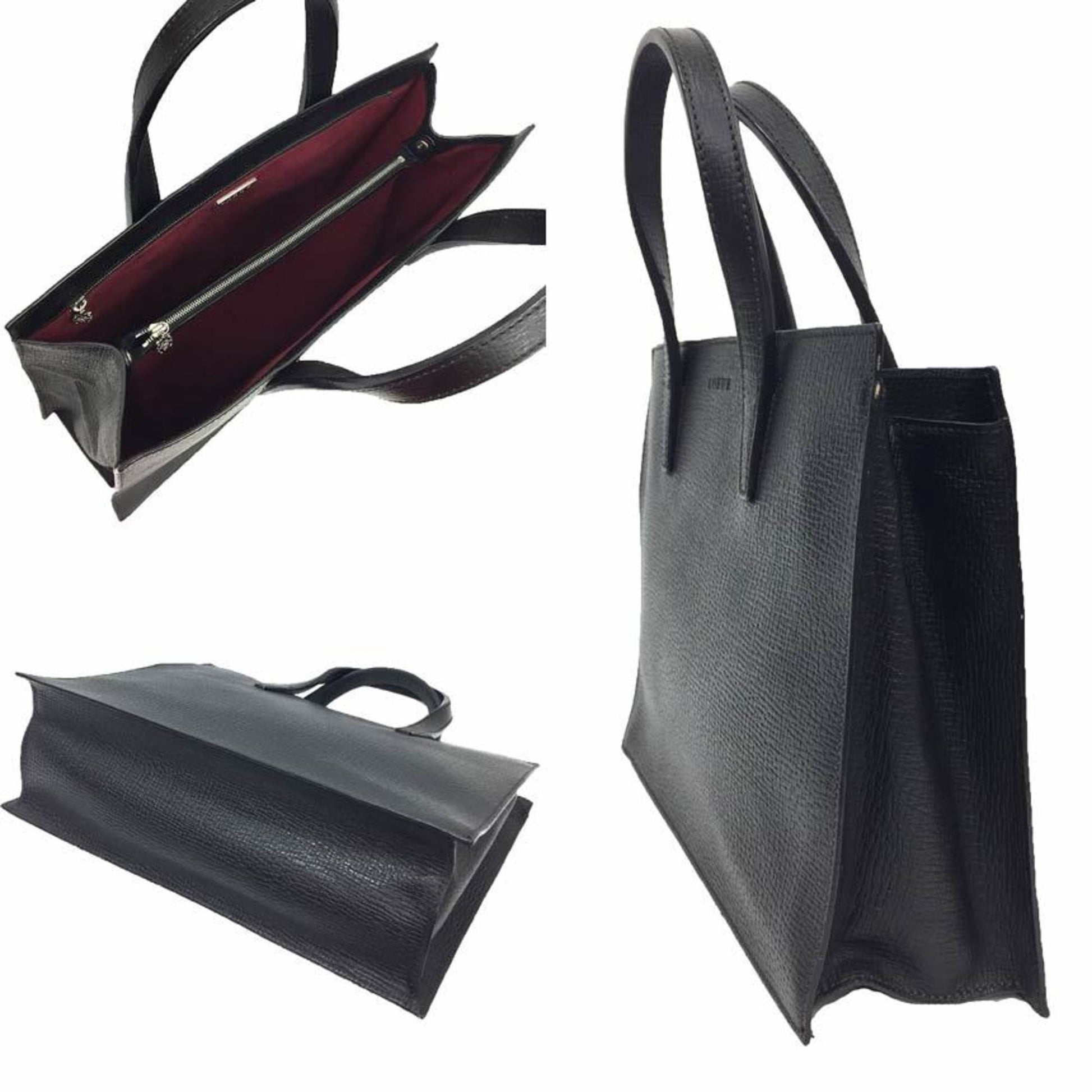 Loewe, Black, Leather, tote