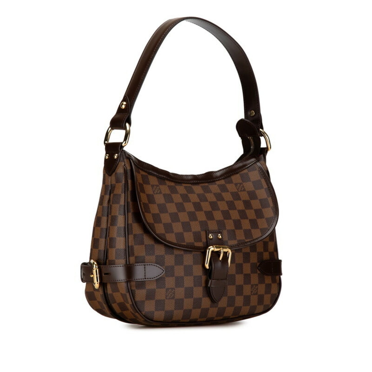 Louis Vuitton Highbury, Brown, Canvas, shoulder