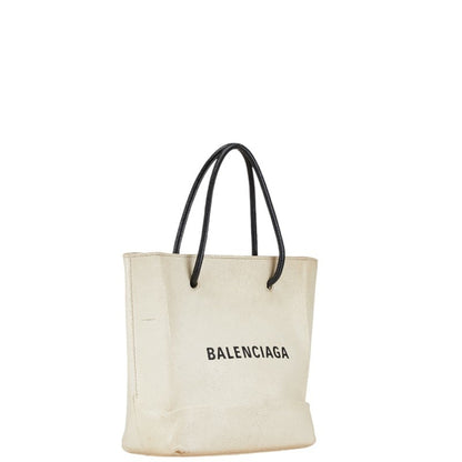 Balenciaga Cabas, White, Leather, tote