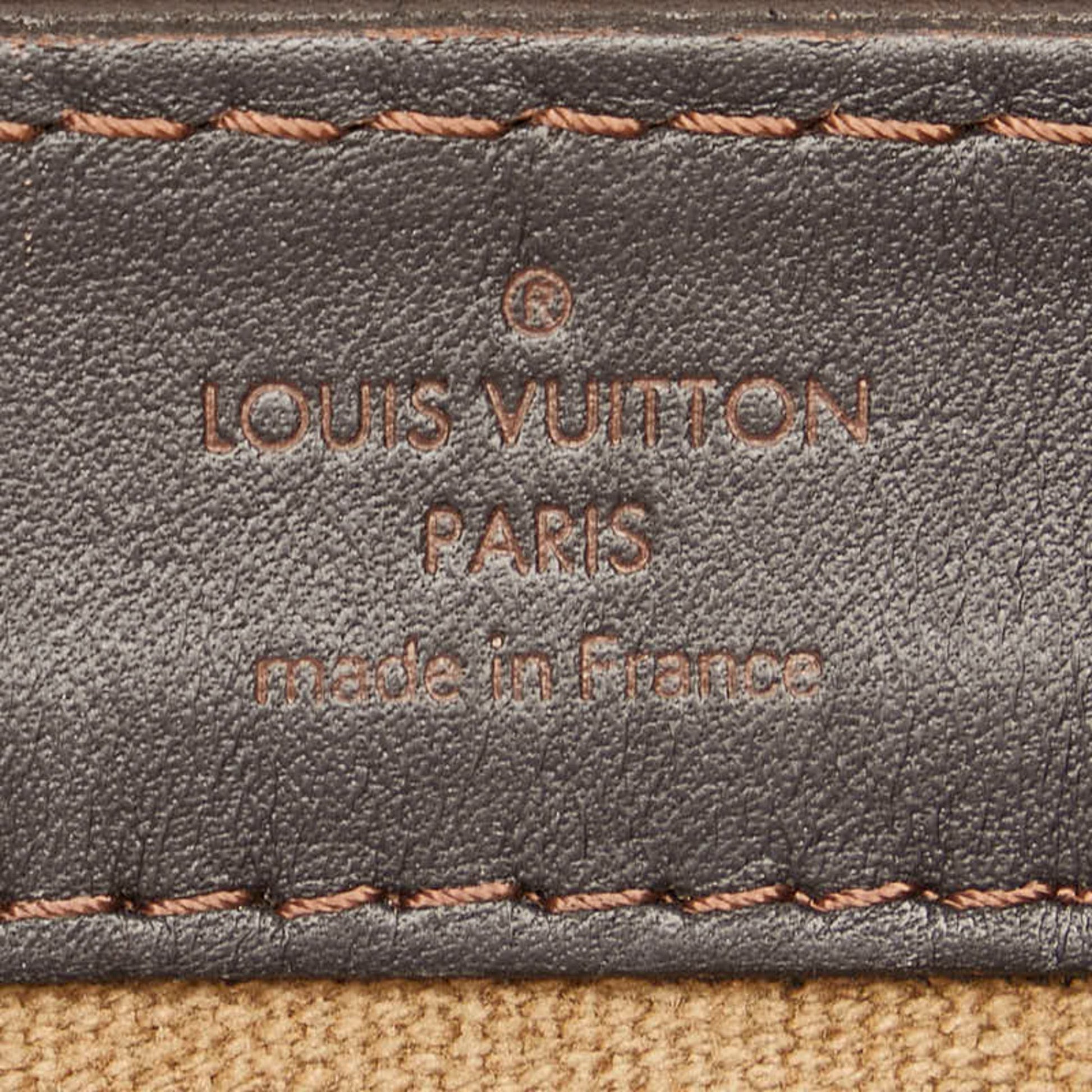 Louis Vuitton Utah, Brown, Leather, shoulder