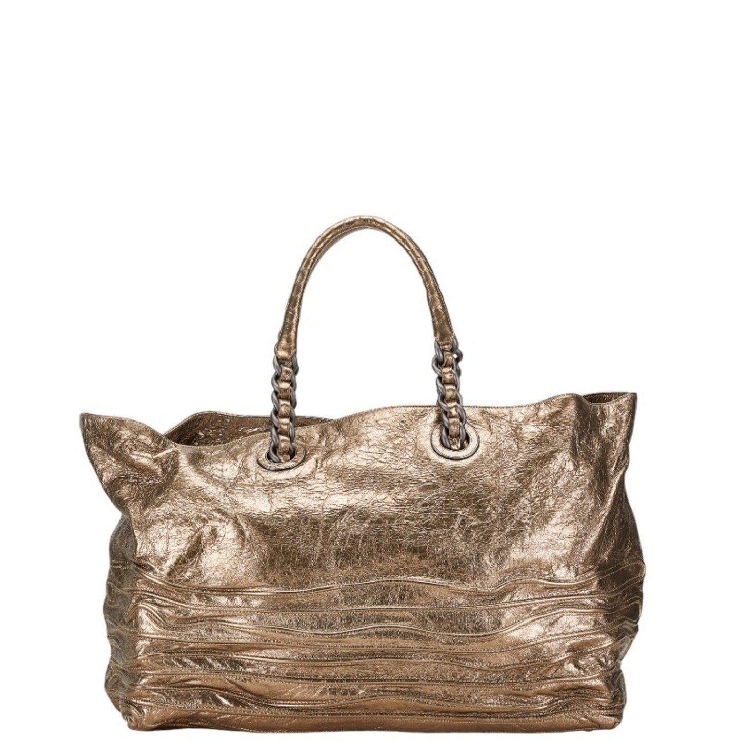 Bottega Veneta, Gold, Leather, tote