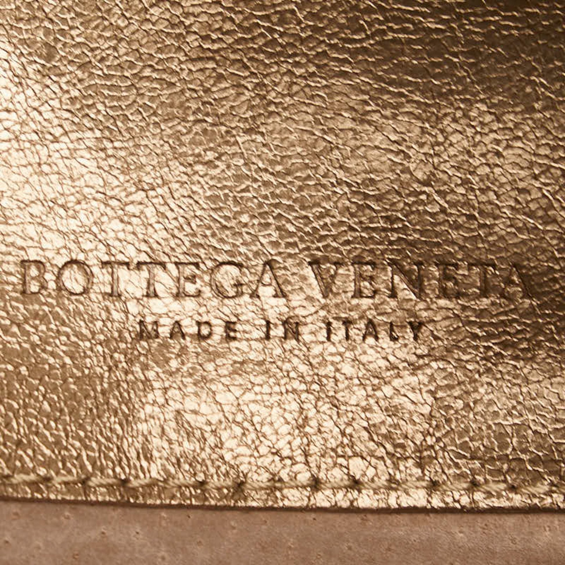 Bottega Veneta, Gold, Leather, tote