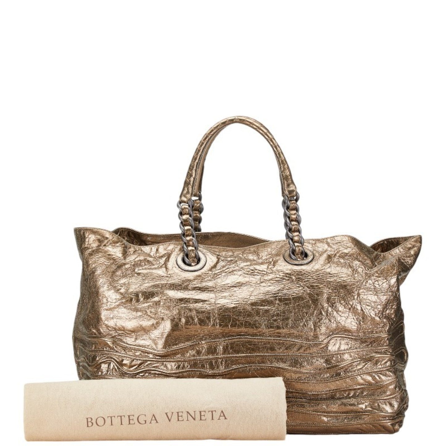 Bottega Veneta, Gold, Leather, tote