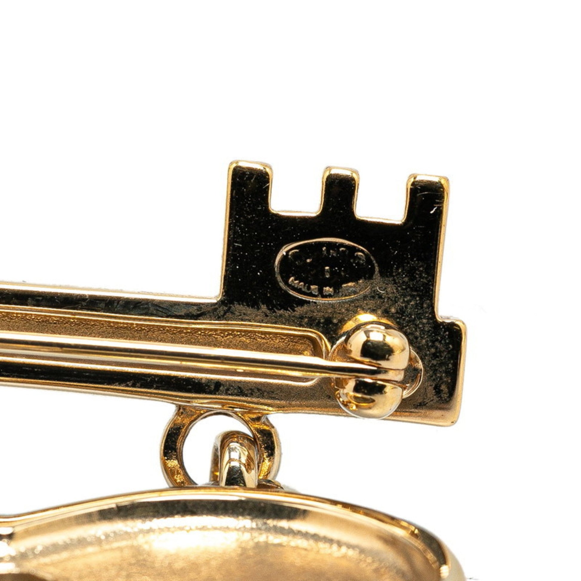 Chanel Coco Mark, Gold, Gold Plated, brooch