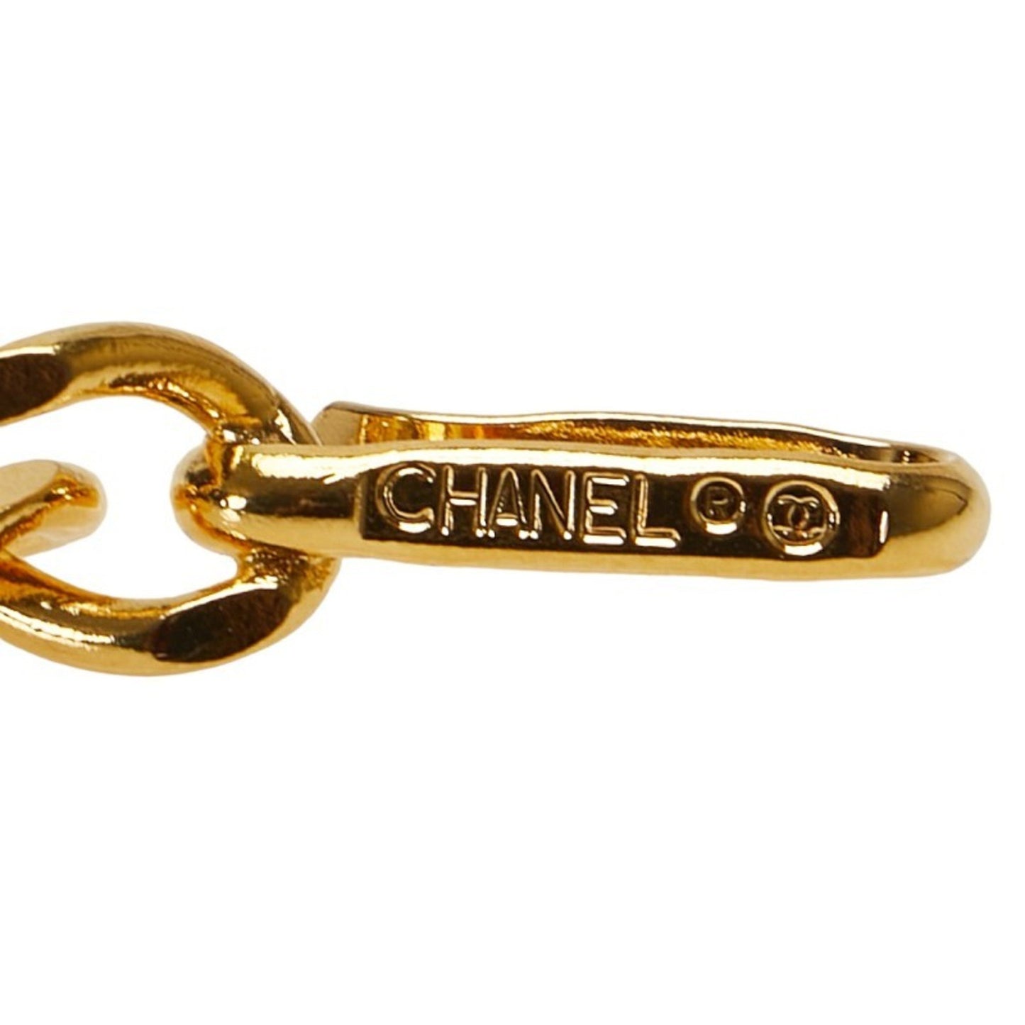 Chanel Coco Mark, Gold, Gold Plated, belt