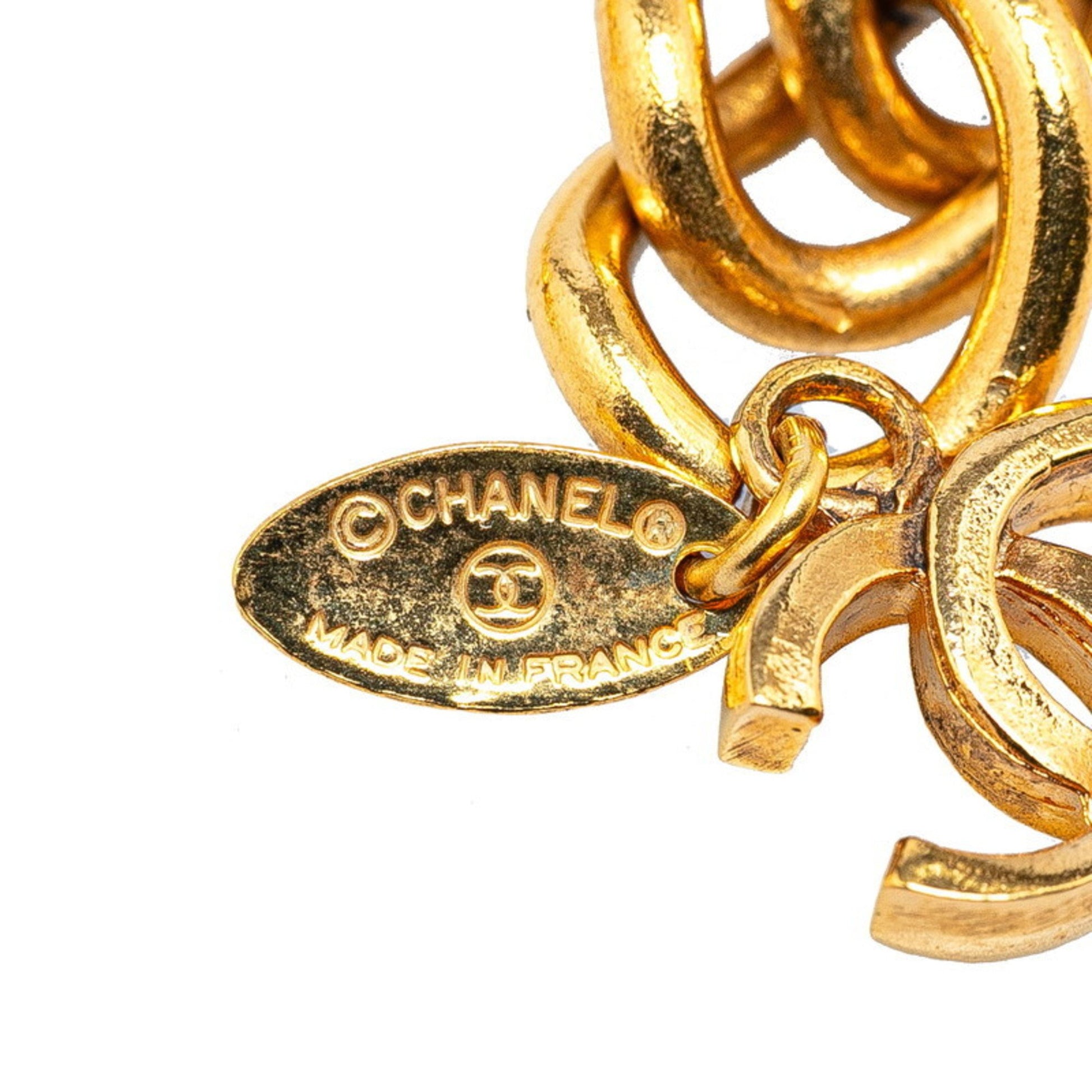 Chanel Coco Mark, Gold, Gold Plated, belt