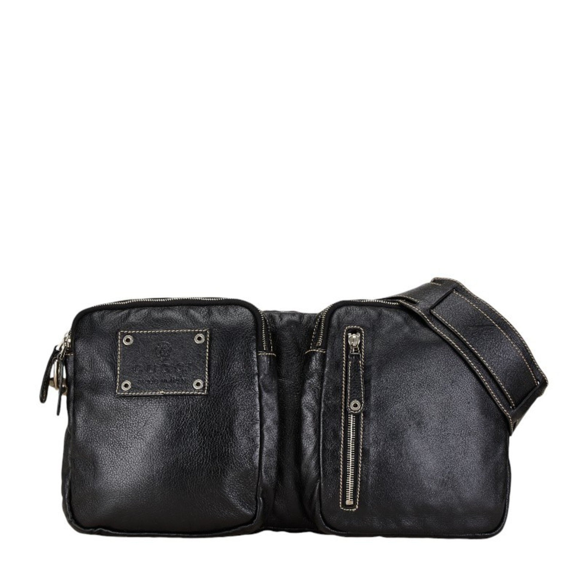 Gucci --, Black, Leather, shoulder