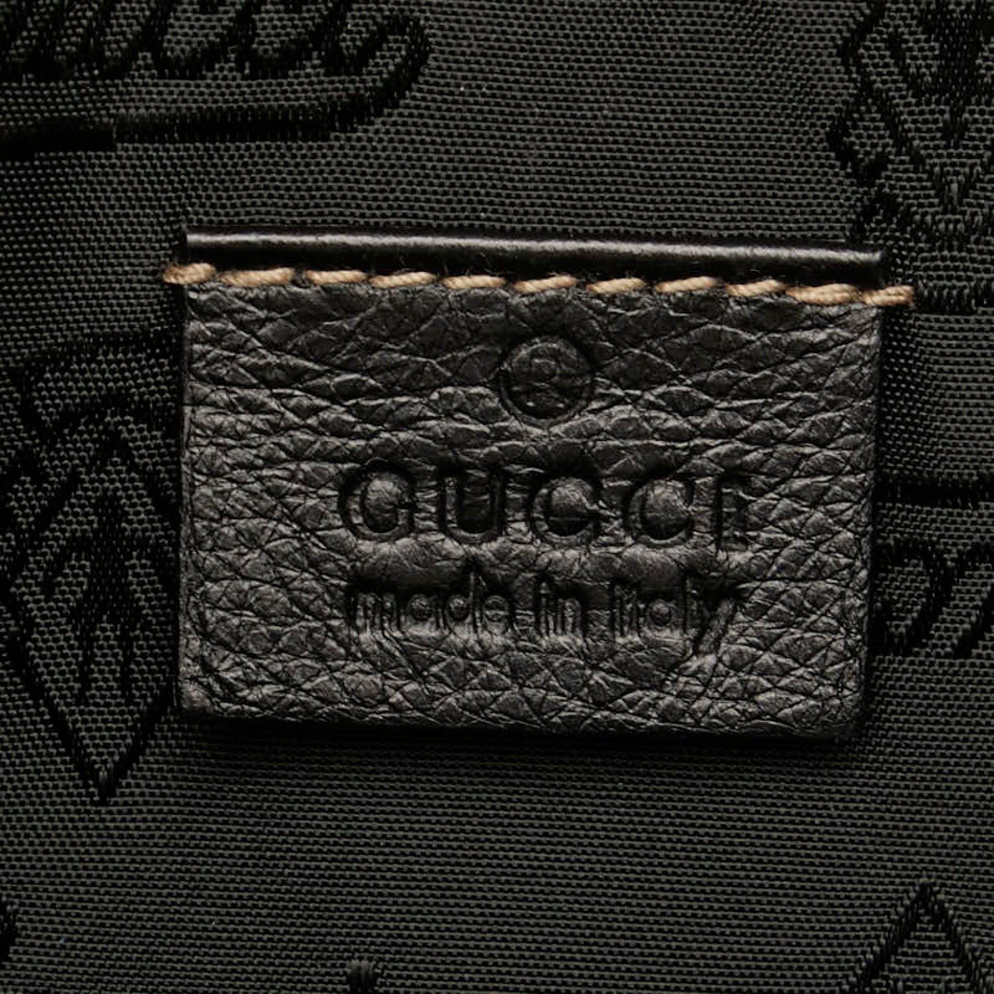 Gucci --, Black, Leather, shoulder