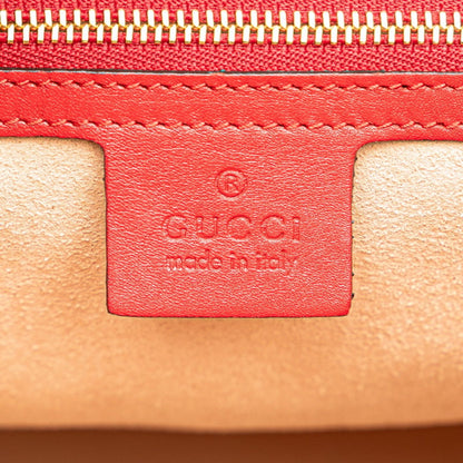 Gucci Jackie, Red, Leather, tote