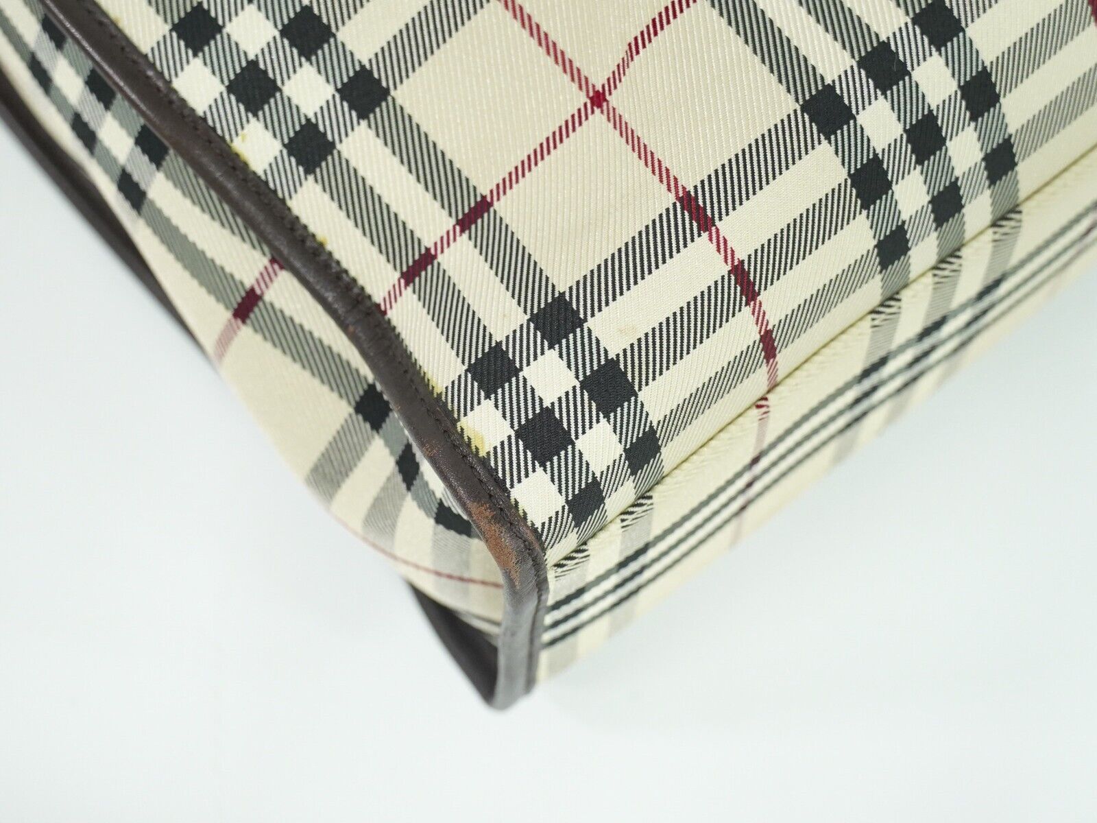 Burberry Nova Check, Beige, Canvas, tote