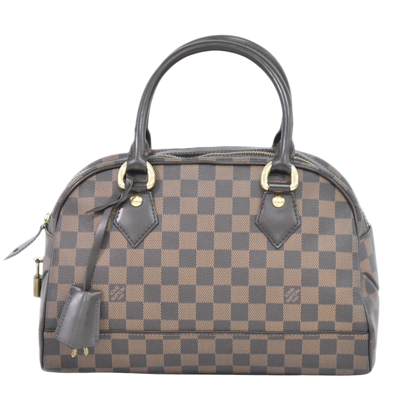 Louis Vuitton Duomo, Brown, Canvas, handbag