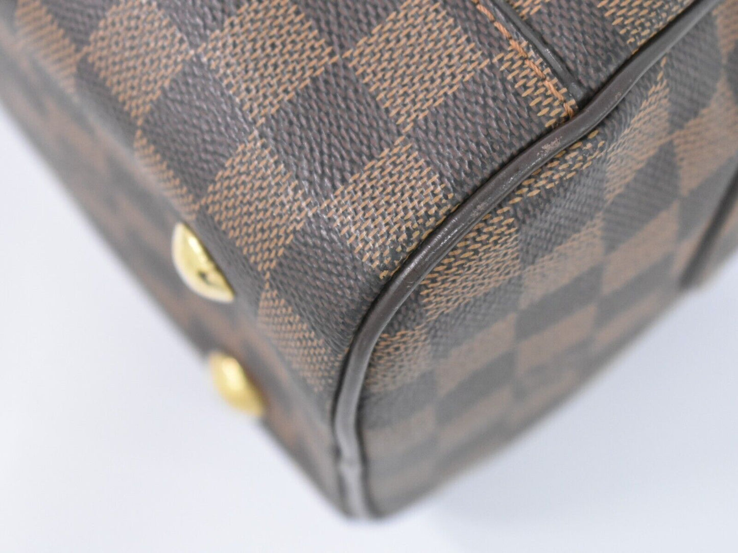 Louis Vuitton Duomo, Brown, Canvas, handbag