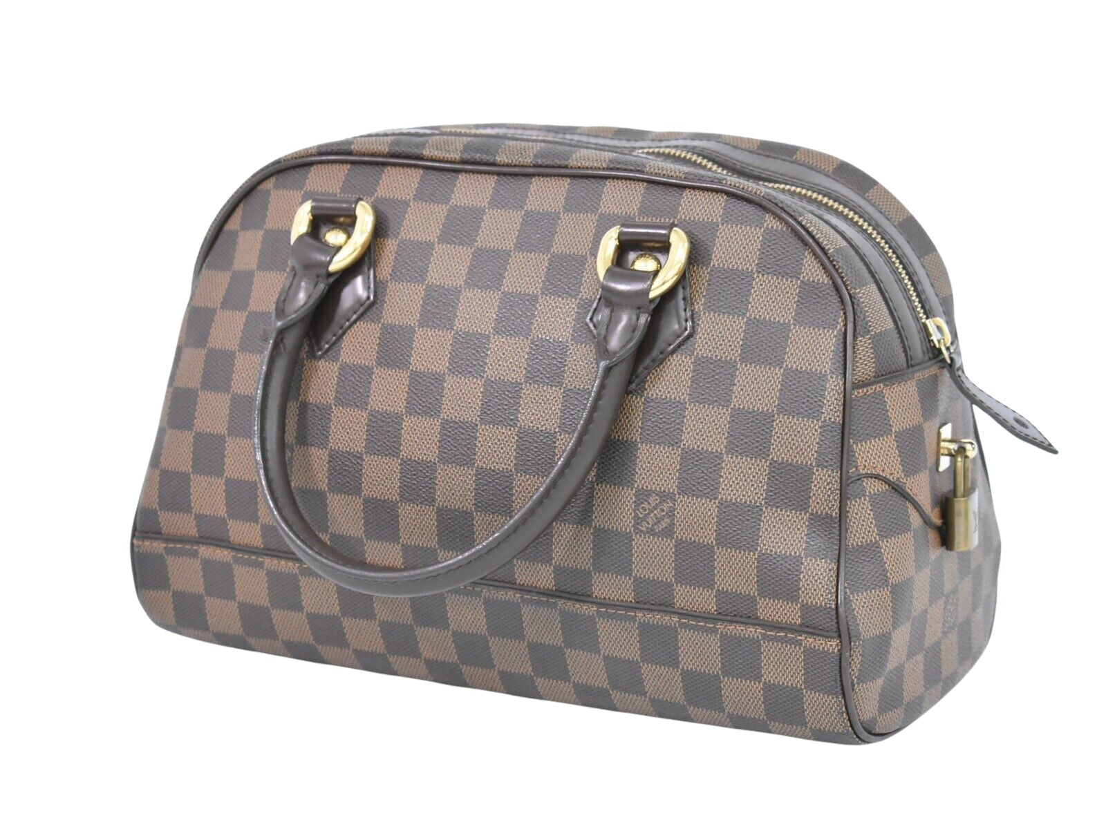 Louis Vuitton Duomo, Brown, Canvas, handbag