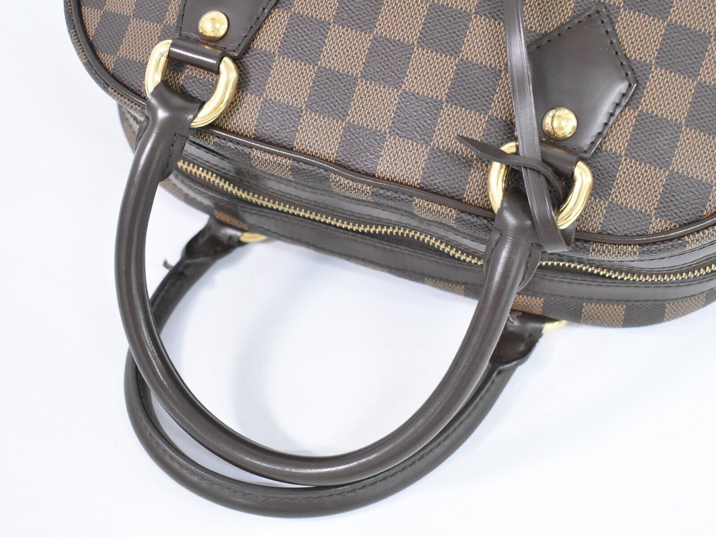 Louis Vuitton Duomo, Brown, Canvas, handbag