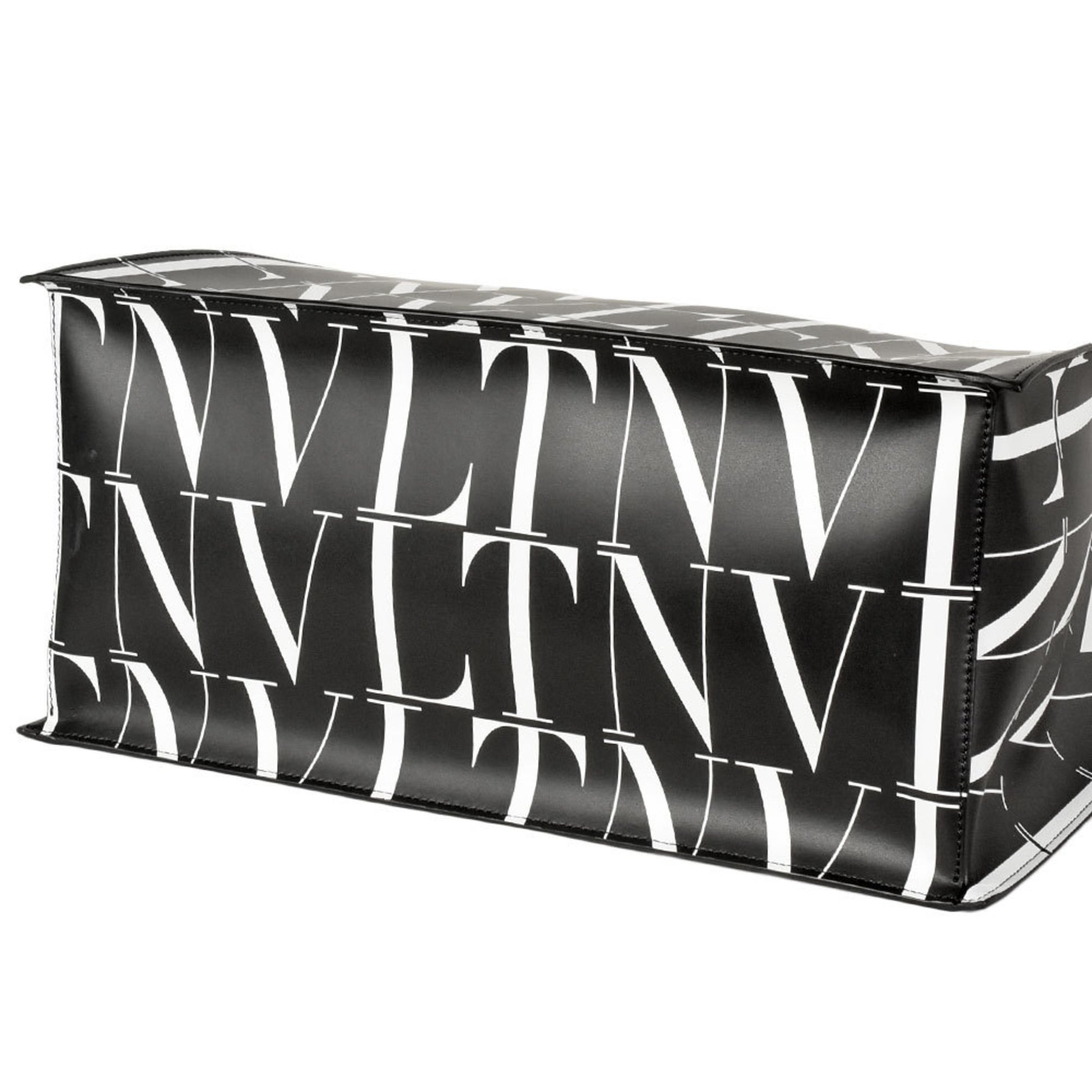 Valentino Garavani VLTN, Black, Leather, tote