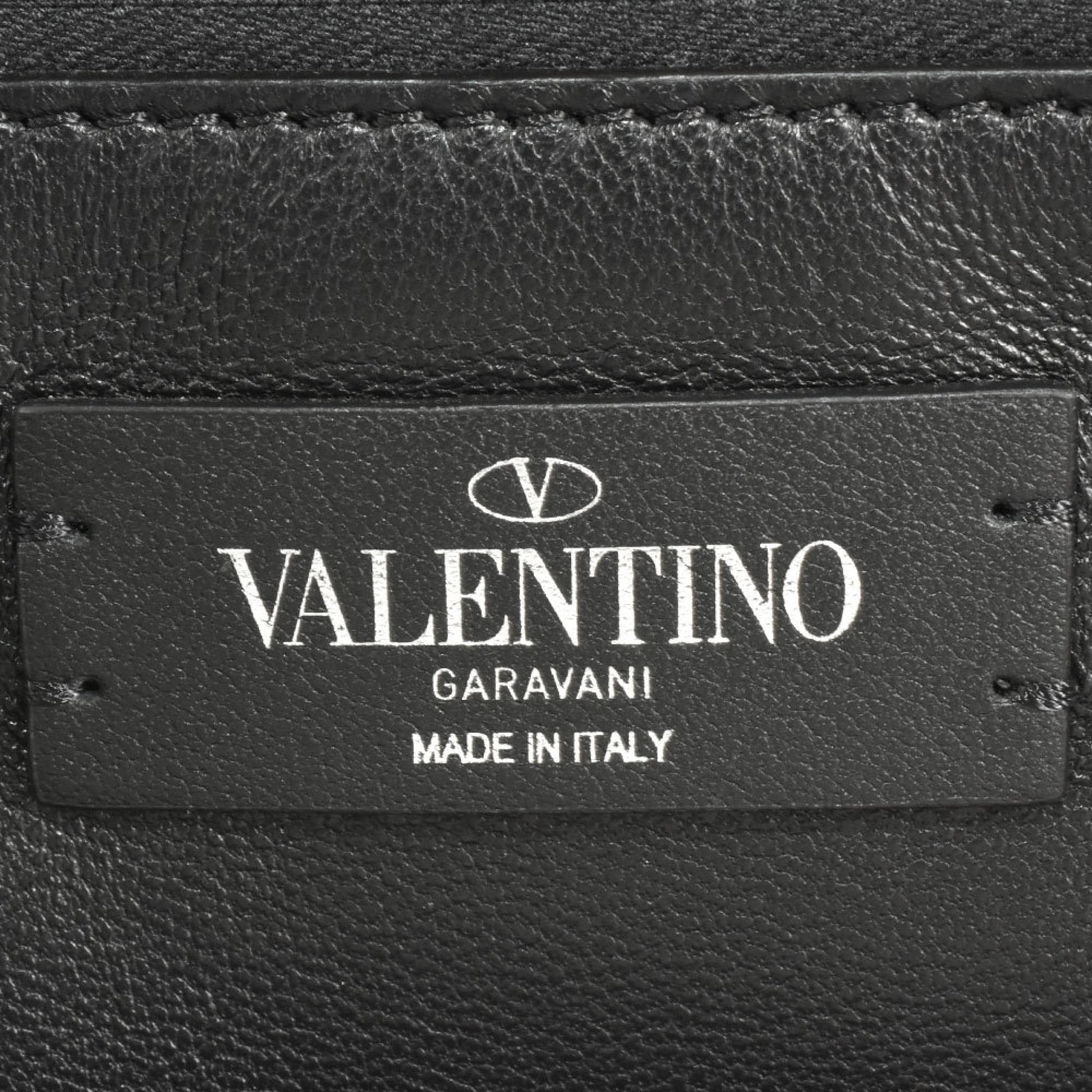 Valentino Garavani VLTN, Black, Leather, tote
