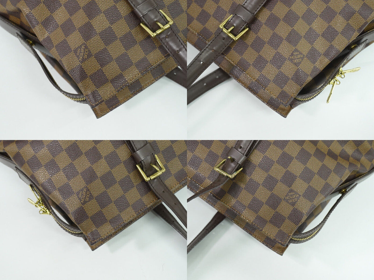 Louis Vuitton Chelsea, Brown, Canvas, tote